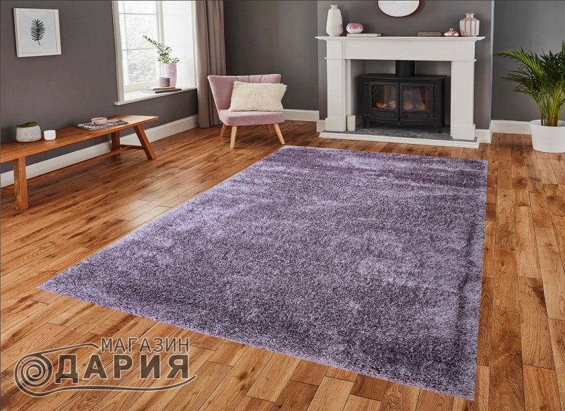 Тъкан килим 3D SHAGGY GRANDE lilac